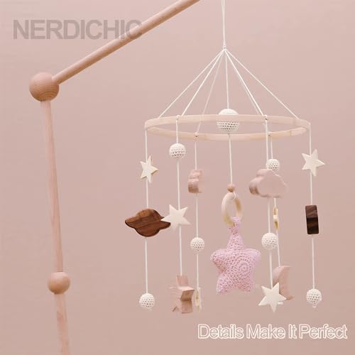 Nerdichic Baby Crib Mobile for Boys Girls 1