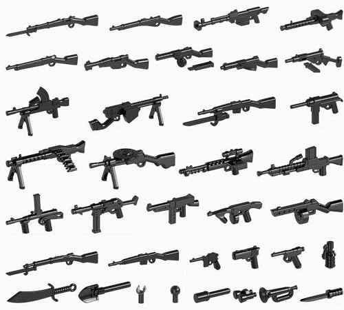 WW2 Building Set with 180pcs Action Figures and Weapons