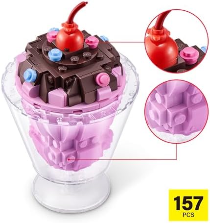 MAX Premium Snacks Building Bricks Set Ice Cream by ZURU