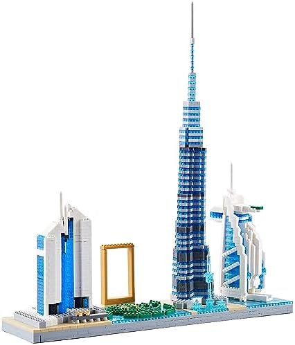 Dolblock Dubai Skyline 2545 Piece Model Kit
