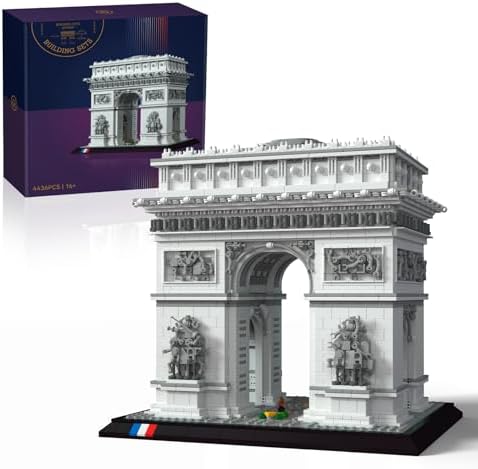Givenni Architecture Arc de Triomphe Model Kit 4436PCS