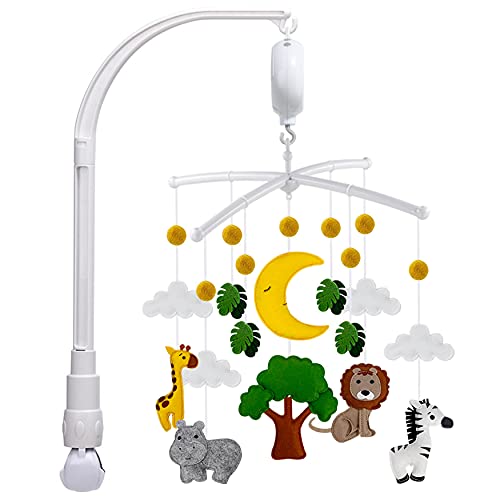 Musical Baby Crib Mobile with Arm Holder