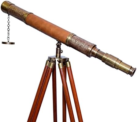 Nautical Vintage Handmade Brass Telescope