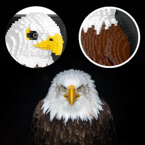 Eagle Building Blocks Wall Art Set 1924 Pieces