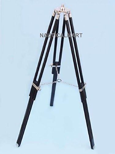 NauticalMart Floor Standing Chrome Telescope 50 Inch