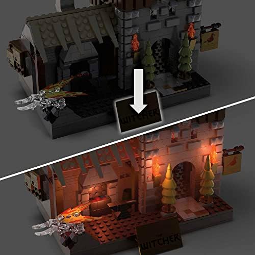 Mega The Witcher Building Toys Set 1170 Pieces