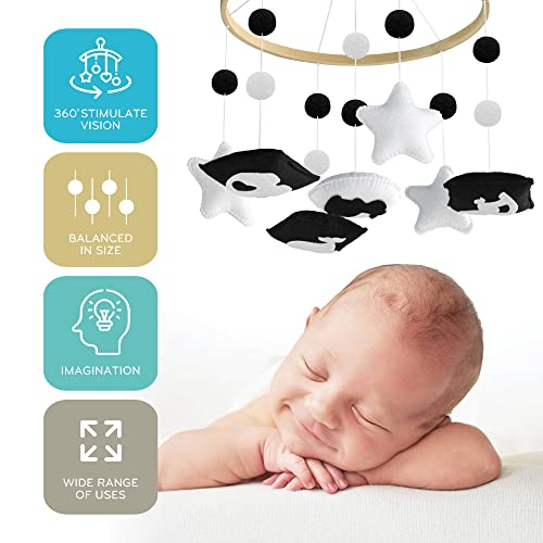 Montessori Mobile Baby for Crib - Visual Stimulation