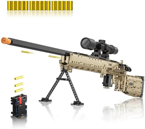 CASEIER M24 Building Blocks Gun Sets 1380 PCS