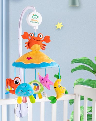 Cribmate 1 Blue Ocean Starfish Jellyfish Mobile Set