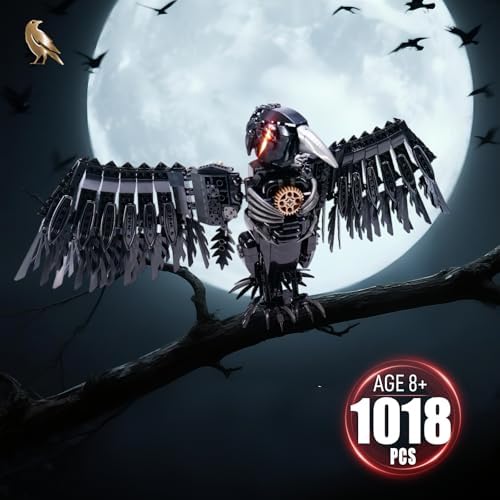 Magic Raven Building Set 1018 PCS for Adults and Kids 8-16