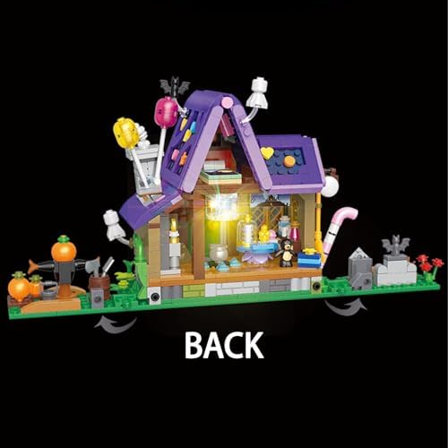 Halloween Themed Modular House Building Block Set 780PCS