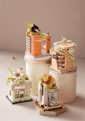 Modern Supply Store Building Kit 810 Pieces with Scene Music