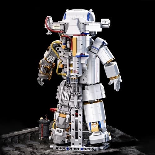 PinkBee 1449 Piece Astronaut Building Blocks Set