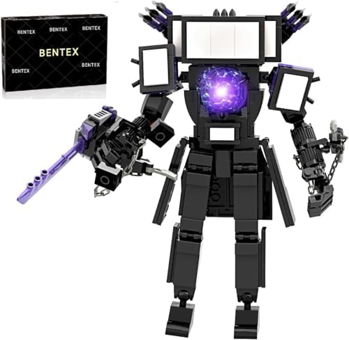 Bentex Toilet Upgraded Titan TV Man Building Block Set 396pcs
