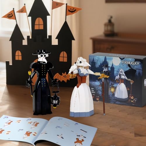 Plague Doctor Building Blocks Set - 500Pcs Medieval Collectible Toy 1