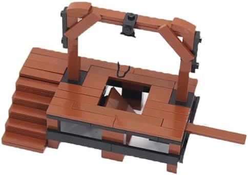 Medieval Knights Guillotine Prison MOC Building Set