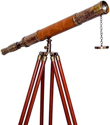 Nautical Vintage Handmade Brass Telescope
