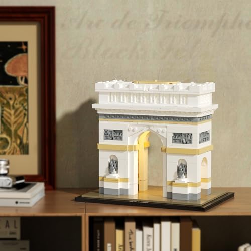 itshWOee Architecture Arc de Triomphe Building Set for Adults Kids Age 6