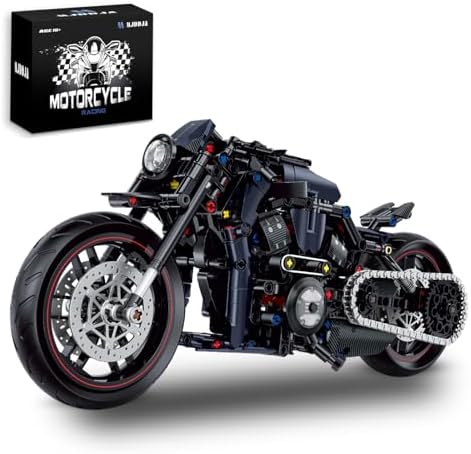 18 Scale Motorcycle Building Blocks Toy Kit 623PCS