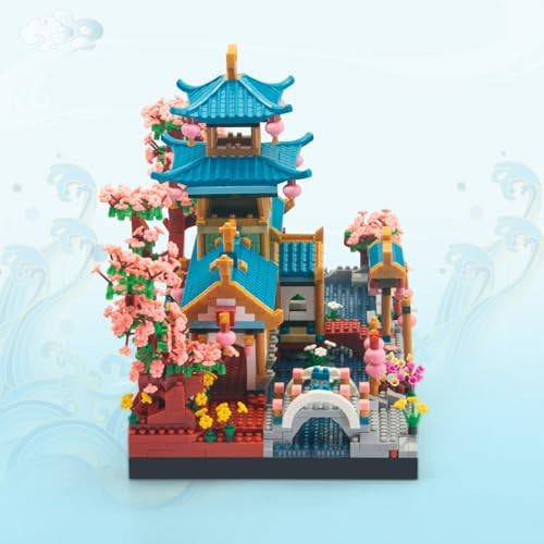 Finger Rock Cherry Blossom Bonsai Building Set 2350 Pieces