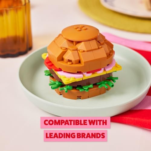 MAX Premium Snacks Building Bricks Hamburger ZURU Set