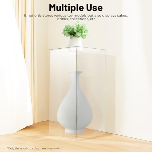 HAOREBAIYU Display Cube Pedestal Art Sculpture Box