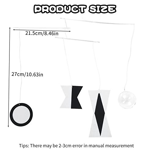 Leader Joy Montessori Munari Mobile Black White Felt
