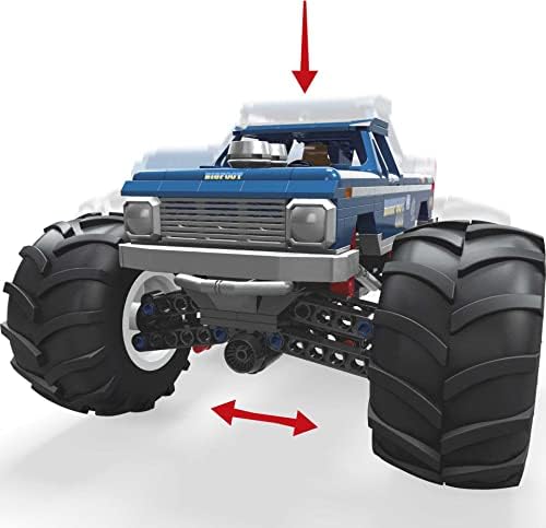 MEGA Hot Wheels Bigfoot Monster Truck Building Set for Adults 118 Scale