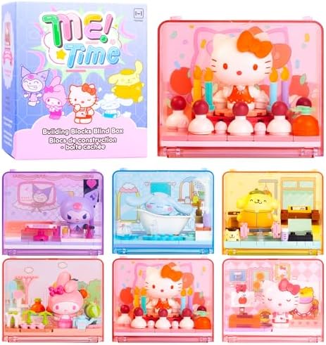Hamee Sanrio Hello Kitty Building Blocks Blind Box - 1 Pc Mystery Set
