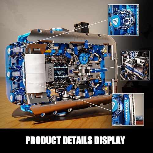 TYCOLE Mechanical Watch Building Set for Adults