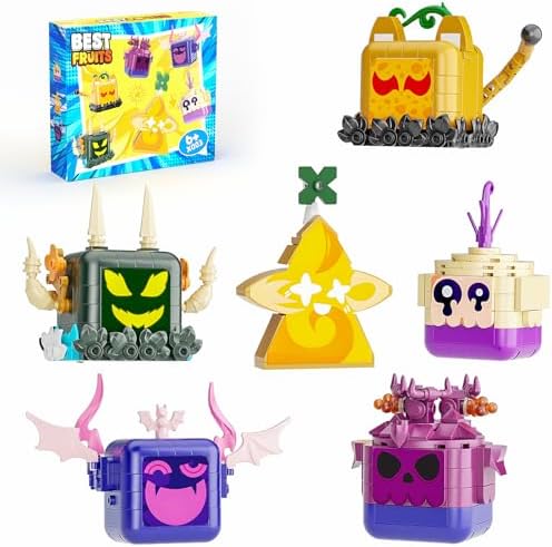 Treasure Fruits Building Blocks Toy Set for Kids 8-12 Years