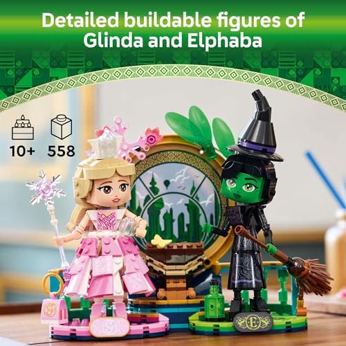 LEGO Wicked Elphaba and Glinda Figures Building Set