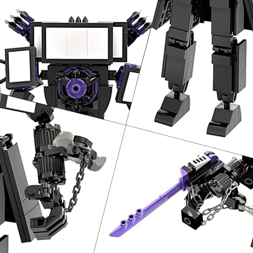 Bentex Toilet Upgraded Titan TV Man Building Block Set 396pcs