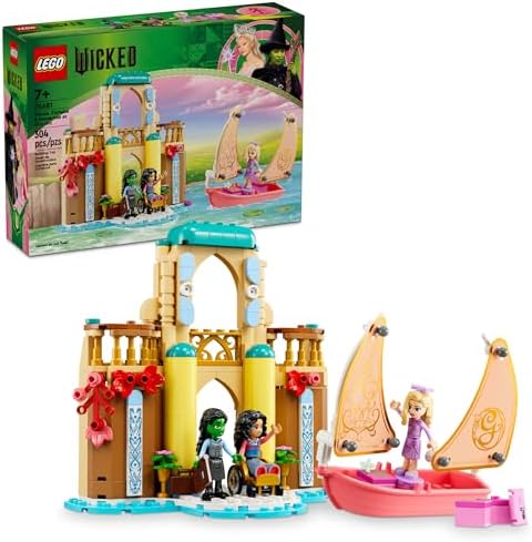 LEGO Wicked Glinda Elphaba Nessarose Shiz University Building Set for Kids 7