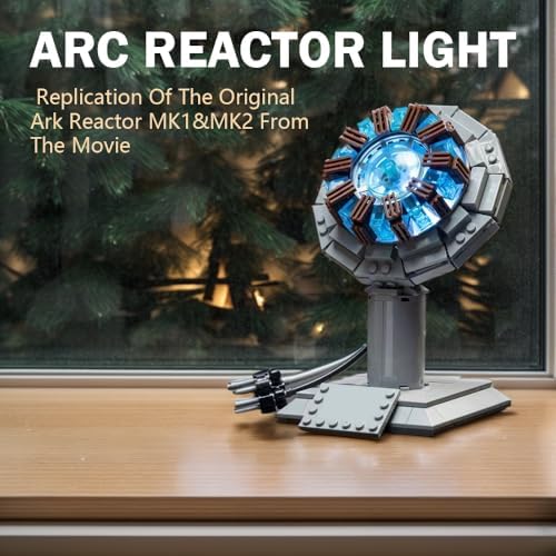 Optic Axis Iron Man Arc Reactor Building Set - Tony Starks Heart