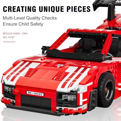 Mould King Sports Car Building Set 1717 Pieces