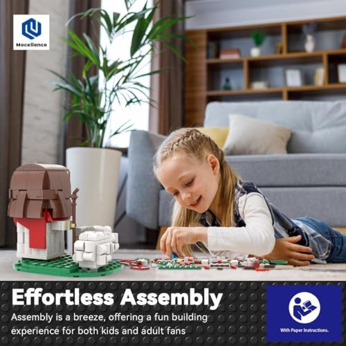 Mocellence Jesus Building Set for Kids and Collectors