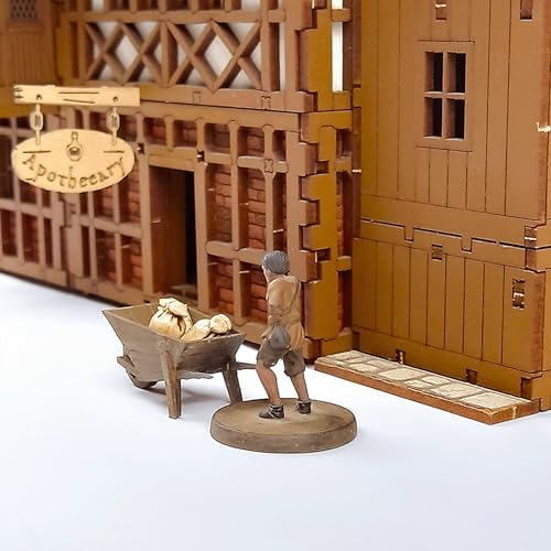 DIY Wooden Guild Hall Building Kit for Teens and Adults