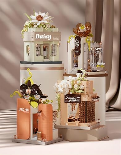 Modern Supply Store Building Kit 810 Pieces with Scene Music