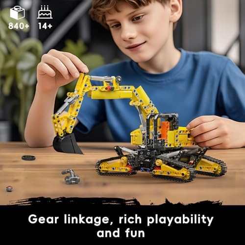 Mould King 17076 Excavator Building Set