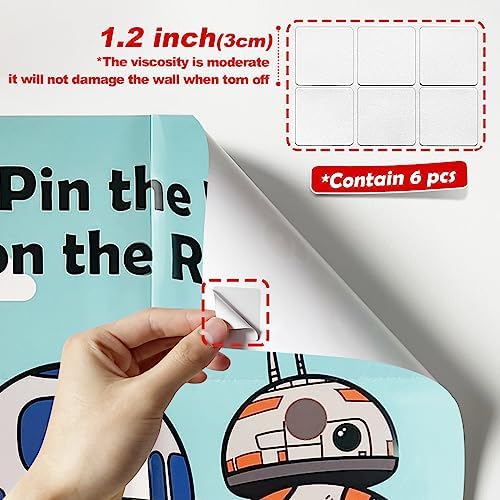 Pin The Sticker Game Birthday Party Decorations