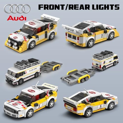 Audi S1 Quattro Rally Team Building Set 132 Scale