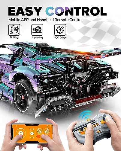 Super Plated Sports Car Building Kit for Adults