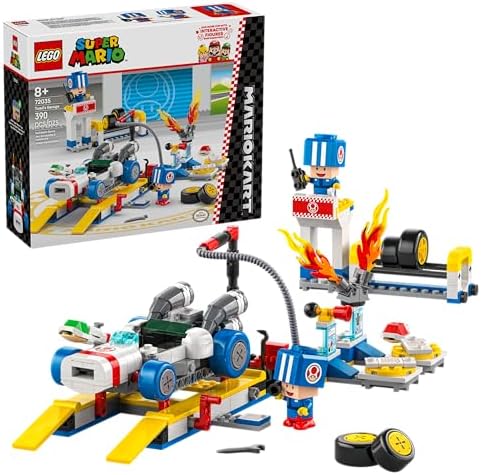 LEGO Super Mario Mario Kart Toads Garage Building Set