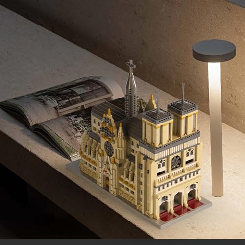 Micro Mini Notre Dame Cathedral Building Block Set 2908 Pieces