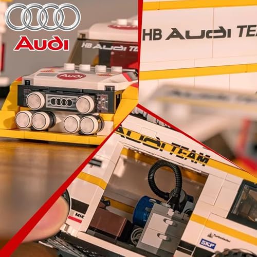 Audi S1 Quattro Rally Team Building Set 132 Scale