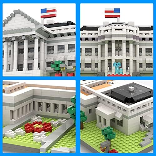 SEMKY Micro Mini Blocks White House Model Set 3000 Pieces