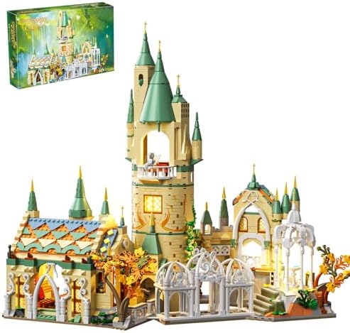 Magic Medieval Castle Building Block Set - 1555PCS