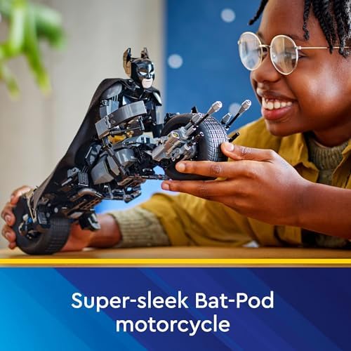LEGO DC Batman Construction Figure Bat-Pod Bike Building Set - 76273