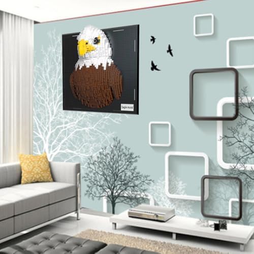 Eagle Building Blocks Wall Art Set 1924 Pieces